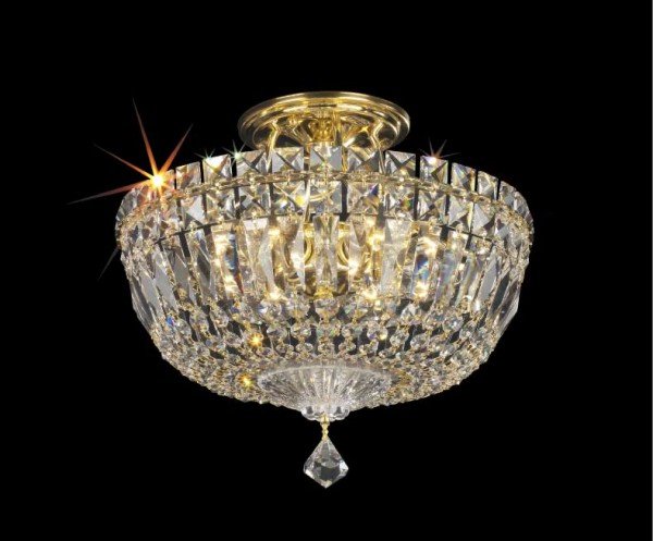 Фото Светильник потолочный - стиль Американская классика - Хрустальный - Купить в Интернет-магазине Фото Светильник потолочный - стиль Американская классика - Хрустальный - Купить в Интернет-магазине