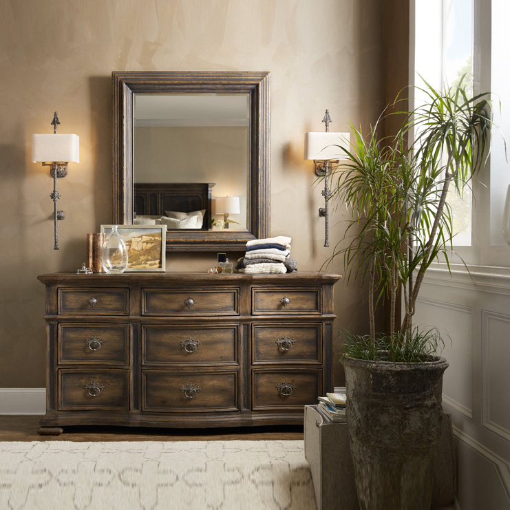 Фото Комод/буфет широкий - стиль Американская классика - Для спальни - Купить в Интернет-магазине