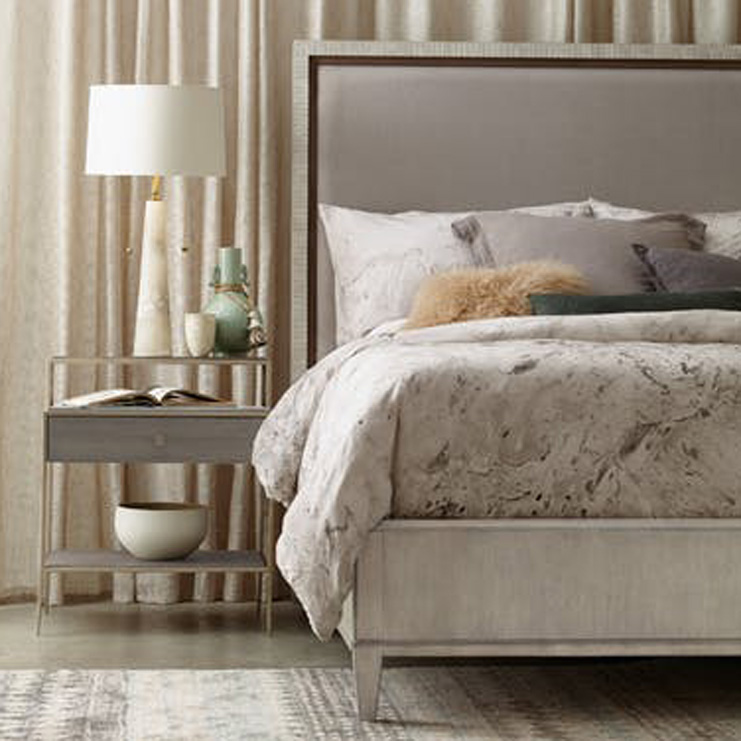 Фото Кровать - стиль Современная классика - Для спальни - Купить в Интернет-магазине