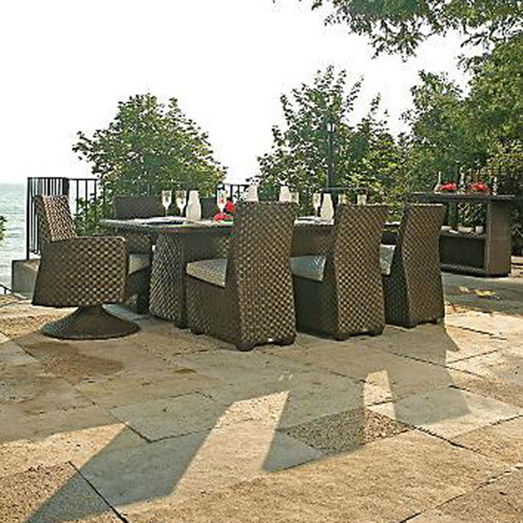 Фото Стол обеденный - стиль Современный - Для терраса и бассейна - Купить в Интернет-магазине