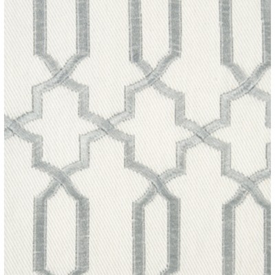 Фото Ткань портьерная с рисунком - Орнамент - стиль Американский - Белый - Купить в Интернет-магазине