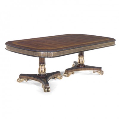 Фото Стол обеденный - стиль Американская классика - Для столовой - большие обеденные столы производства США - EJ Victor - EJ Victor - Купить в Интернет-магазине