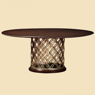 Фото Стол обеденный - стиль Transitional - Для столовой - большие обеденные столы производства США - Marge Carson - Shibori - Купить в Интернет-магазине