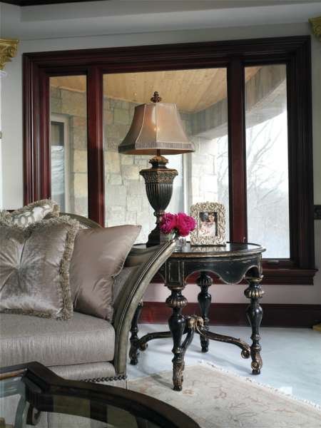 Фото Стол под лампу - стиль Флорида Дизайн - Для гостиной - Купить в Интернет-магазине