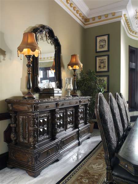 Фото Комод/буфет широкий - стиль Флорида Дизайн - Для гостиной - Купить в Интернет-магазине