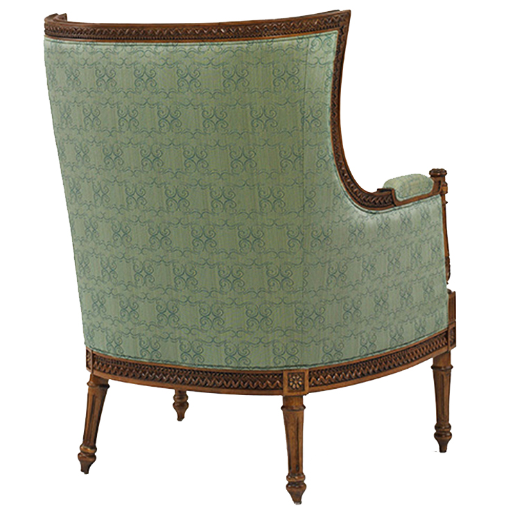 Фото Кресло на деревянной раме - стиль Американское наследство - Для гостиной - Купить в Интернет-магазине