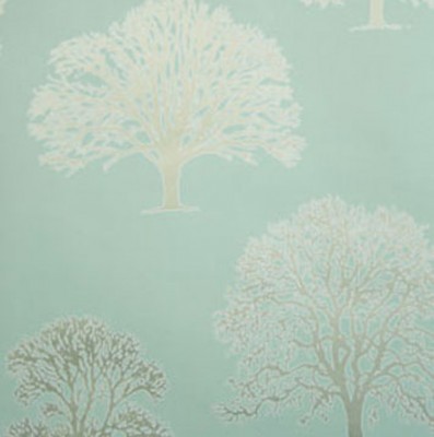 Фото Обои с рисунком - Растение - стиль Современных дизайнеров - Голубы - Купить в Интернет-магазине