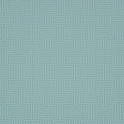 Фото Обои с рисунком - Мелкий принт - стиль Американский - Бирюзовые - Купить в Интернет-магазине