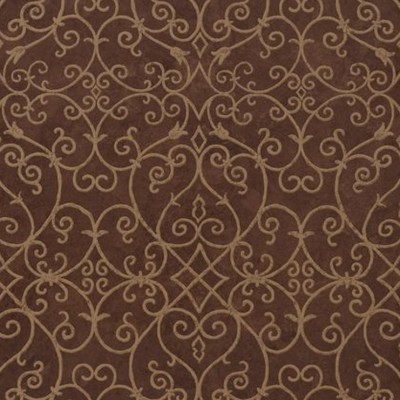 Фото Обои с рисунком - Завиток - стиль Американский - Коричневые - Купить в Интернет-магазине