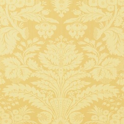 Фото Обои с рисунком - Дамаск - стиль Американский - Желтые - Купить в Интернет-магазине