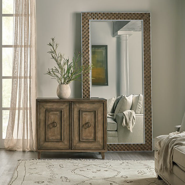 Фото Зеркало напольное - стиль Американская классика - Для гостиной - Купить в Интернет-магазине