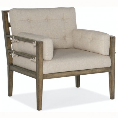 Фото Кресло на деревянной раме - стиль Американская классика - Для гостиной - Купить в Интернет-магазине