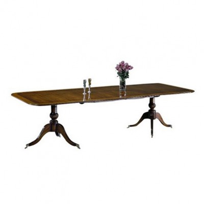 Фото Стол обеденный - стиль Английская классика - Для столовой - большие обеденные столы производства США - Bevan Funnell - Shard Mahogany - Купить в Интернет-магазине