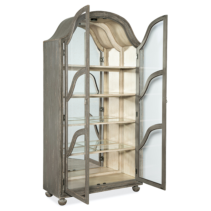 Фото Витрина узкая - стиль Американская классика - Для гостиной - Купить в Интернет-магазине