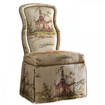Фото Кресло обитое - стиль Американская классика - Для столовой - удобное кресло производства США - Sherrill - Sidmonton upholstery - Купить в Интернет-магазине