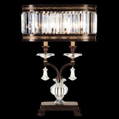 Фото Настольная лампа - стиль Американская классика - Хрустальная - Купить в Интернет-магазине