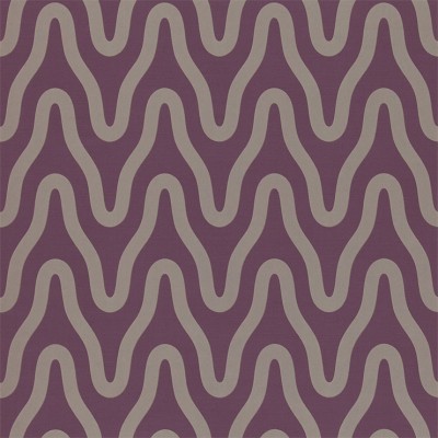 Фото Обои с рисунком - Орнамент - стиль Современный - Фиолетовые - Купить в Интернет-магазине