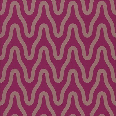 Фото Обои с рисунком - Орнамент - стиль Современный - Малиновые - Купить в Интернет-магазине