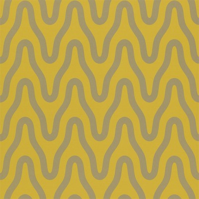 Фото Обои с рисунком - Орнамент - стиль Современный - Желтые - Купить в Интернет-магазине