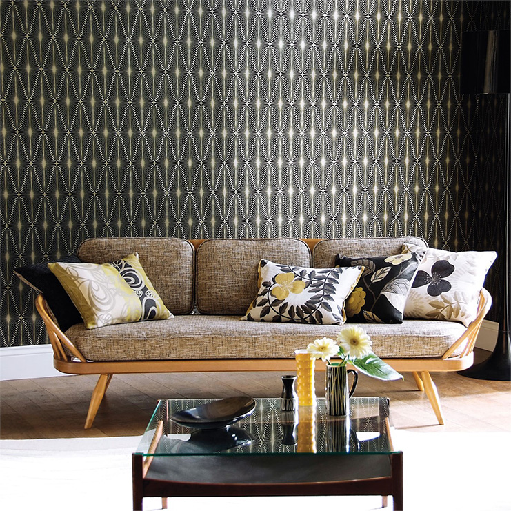 Фото Обои с рисунком - Орнамент - стиль Современный - Белые - Купить в Интернет-магазине Фото Обои с рисунком - Орнамент - стиль Современный - Белые - Купить в Интернет-магазине