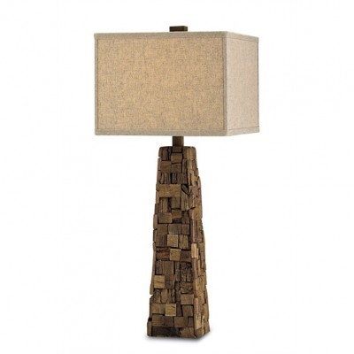 Фото Настольная лампа - стиль Фантазийные - Деревянная - Купить в Интернет-магазине