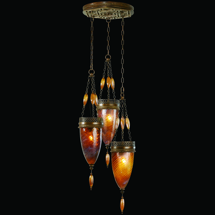 Фото Светильник потолочный - стиль Американская классика - Стеклянный - Купить в Интернет-магазине Фото Светильник потолочный - стиль Американская классика - Стеклянный - Купить в Интернет-магазине