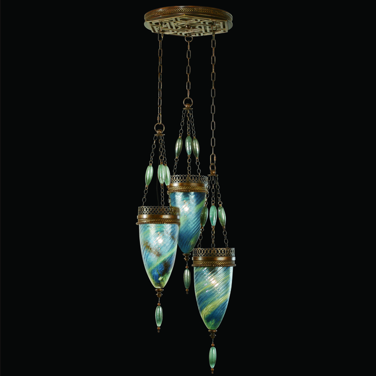 Фото Светильник потолочный - стиль Американская классика - Стеклянный - Купить в Интернет-магазине Фото Светильник потолочный - стиль Американская классика - Стеклянный - Купить в Интернет-магазине