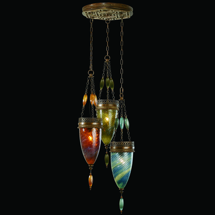 Фото Светильник потолочный - стиль Американская классика - Стеклянный - Купить в Интернет-магазине Фото Светильник потолочный - стиль Американская классика - Стеклянный - Купить в Интернет-магазине