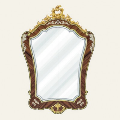 Фото Зеркало настенное - стиль Классический - Для гостиной - Купить в Интернет-магазине