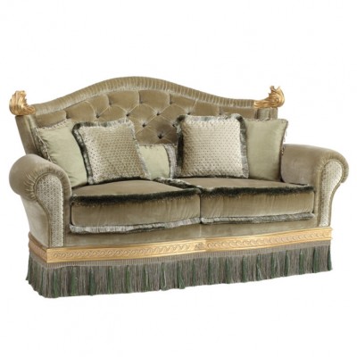 Фото Диван малый - стиль Русский дворцовый - Для гостиной - Купить в Интернет-магазине