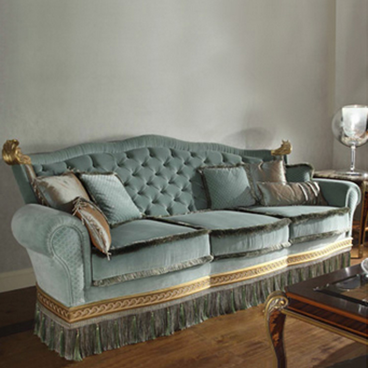 Фото Диван малый - стиль Русский дворцовый - Для гостиной - Купить в Интернет-магазине