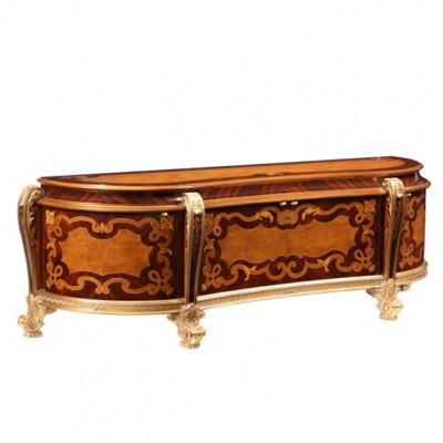 Фото ТВ консоль - стиль Русский дворцовый - Для комната развлеченья - Купить в Интернет-магазине