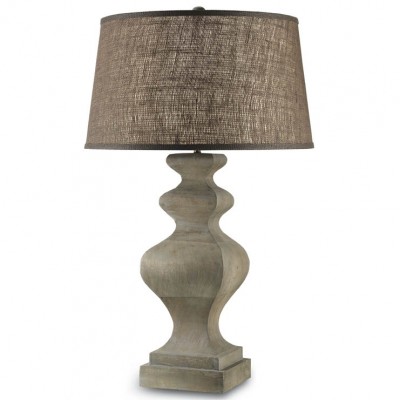 Фото Настольная лампа - стиль Американская классика - Деревянная - Купить в Интернет-магазине