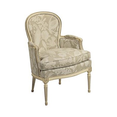 Фото Кресло на деревянной раме - стиль Американская классика - Для гостиной - Купить в Интернет-магазине