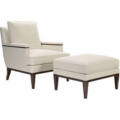 Фото Кресло на деревянной раме - стиль Современная классика - Для гостиной - Купить в Интернет-магазине