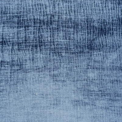 Фото Ткань портьерная однотонная - Шенил - стиль Английский - Синий - Купить в Интернет-магазине