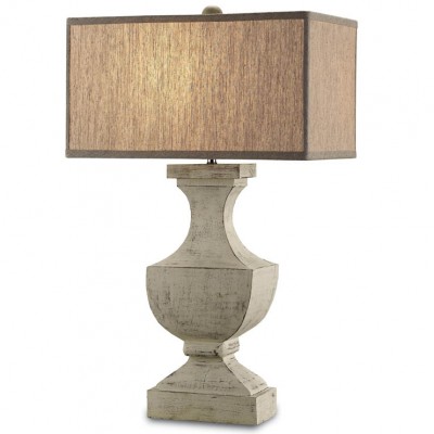 Фото Настольная лампа - стиль Американская классика - Деревянная - Купить в Интернет-магазине