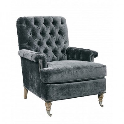 Фото Кресло обитое - стиль Американская классика - Для гостиной - удобное кресло производства США - Lillian August - Lillian August Design - Купить в Интернет-магазине