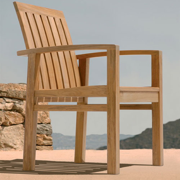 Фото Стул обеденный - стиль Современный - Для терраса и бассейна - Купить в Интернет-магазине