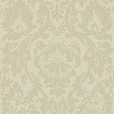Фото Обои с рисунком - Дамаск - стиль Английская классика - Серые - Купить в Интернет-магазине