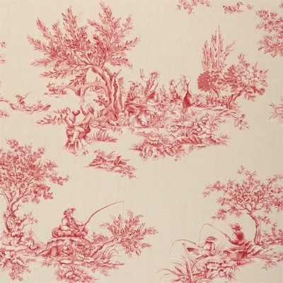 Фото Обои с рисунком - Туаль - стиль Английская классика - Светло-коричневые - Купить в Интернет-магазине