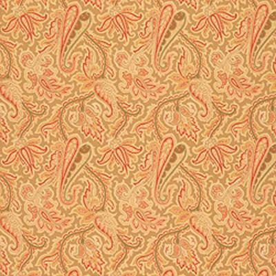 Фото Обои с рисунком - Пейсли - стиль Американский - Желтые - Купить в Интернет-магазине