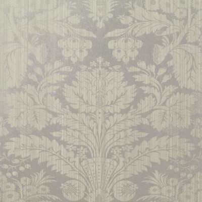 Фото Обои с рисунком - Дамаск - стиль Американский - Серебристые - Купить в Интернет-магазине