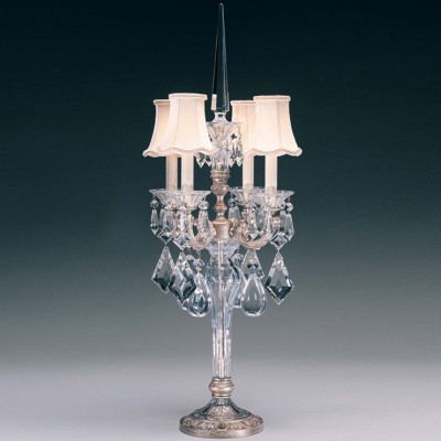 Фото Настольная лампа - стиль Американская классика - Хрустальная - Купить в Интернет-магазине