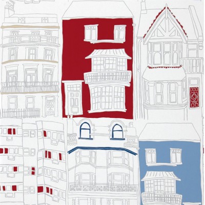 Фото Обои с рисунком - Детский рисунок - стиль Современный - Белые - Купить в Интернет-магазине