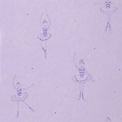 Фото Обои с рисунком - Детский рисунок - стиль Современный - Фиолетовые - Купить в Интернет-магазине
