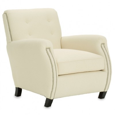 Фото Кресло обитое - стиль Гранд Салон - Для гостиной - удобное кресло производства США - Currey & Company - Yeoword design - Купить в Интернет-магазине