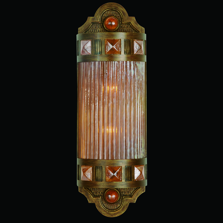 Фото Бра, светильник настенный - стиль Американская классика - Стеклянный - Купить в Интернет-магазине