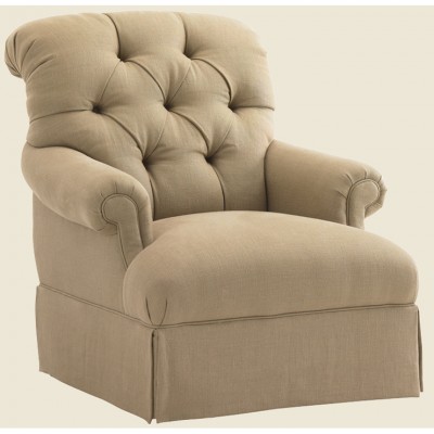 Фото Кресло обитое - стиль Европейская эклектика - Для гостиной - удобное кресло производства США - Lexington - Images of Courtrai - Купить в Интернет-магазине