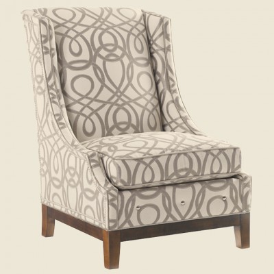 Фото Кресло на деревянной раме - стиль Transitional - Для гостиной - Купить в Интернет-магазине